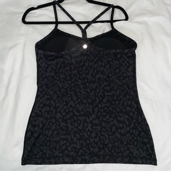 Lululemon Power Y Tank *Luon Formation Camo Deep Coal Multi 10 - Picture 11 of 13